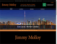 Tablet Screenshot of jimmymolloy.com